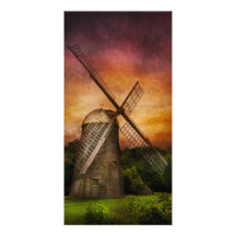 Windmill Personalised Photo Card