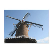 Windmill "Rijn en Lek", Wijk bij Duurstede Postcard