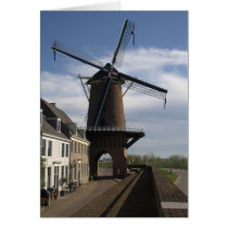 Windmill, Wijk bij Duurstede Greeting Card