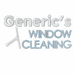 Window Cleaner Pro Squeegee embroidered shirts