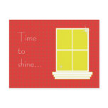 Window Cleaning Post Card Frequent Service Punch postcards