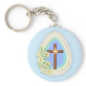 Window Egg and Cross keychains