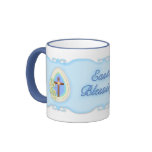 Window Egg and Cross Coffee Mugs