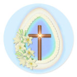 Window Egg and Cross stickers