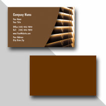 Window Fashions Business Cards