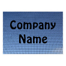 Window Screen Business Card Template
