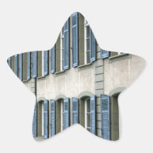 Windows at Bern, Switzerland Star Stickers