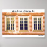 Windows of Santa Fe posters