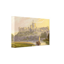 Windsor Castle, The Royal Residence Gallery Wrap Canvas