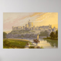 Windsor Castle, The Royal Residence Poster