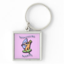 Windsurf Naked blue Keychains