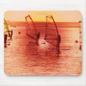 Windsurfers on Horizon Mouse Pad mousepads