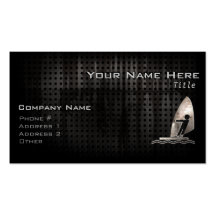 Windsurfing; Cool Business Card Templates