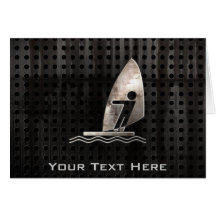 Windsurfing; Cool Greeting Card