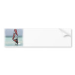 Windsurfing Horizon Bumper Sticker
