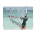 Windsurfing Star  Postcard