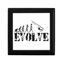Windsurfing Windsurf Evolution Sport Art Jewelry Box