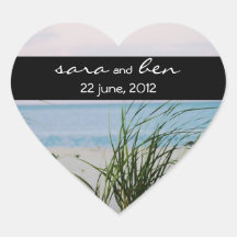 Windswept Wedding Sticker