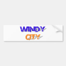 Windy City Bumper Sticker