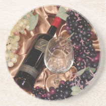 Wine and Grape Coasters