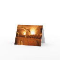 Wine Barrel Greeting Card