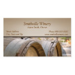 Wine Barrels Business Card