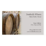 Wine Barrels Business Card