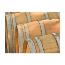 Wine Barrels used to Store Vintage Wine