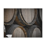Wine Barrels used to Store Vintage Wine