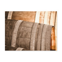 Wine Barrels used to Store Vintage Wine