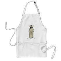 Wine Bottle Apron