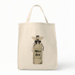 Wine Bottle Tote bags
