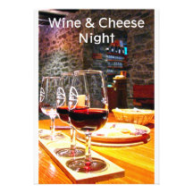Wine & Cheese Night Invitations