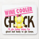 Wine Cooler Chick mousepads
