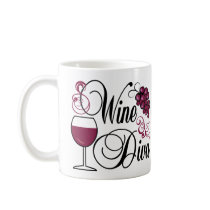 Wine Diva Coffee Mugs