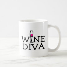 Wine Diva Mugs