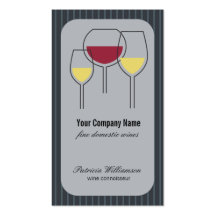 Wine Expert Vineyard Business Card