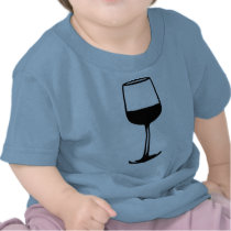 Wine glass t shirt