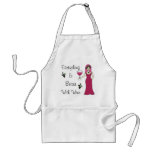 Wine Goddess Simply Divine "Better With Wine" aprons