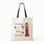 Wine Goddess Simply Divine "Better With Wine" bags