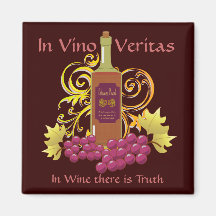 Wine & Grapes Magnet