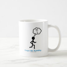 Wine - Keeps Me Running Coffee Mug
