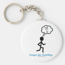 Wine - Keeps Me Running Key Chains