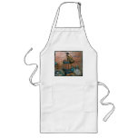 Wine Lovers Turquoise & Rust Apron