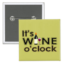 Wine O'Clock Buttons