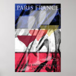 Wine Poster Paris France