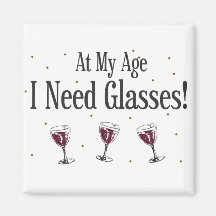 Wine Refrigerator Magnet
