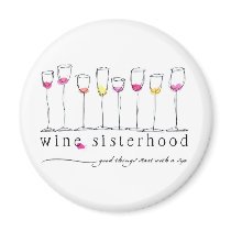 Wine Sisterhood Magnet