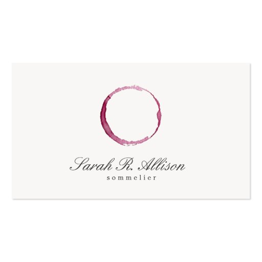 Sommelier Business Card Template create your own sommelier business cards Sommelier Business Card Template create your own sommelier business cards