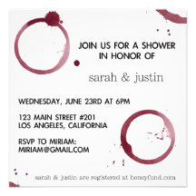Wine Themed Invitation